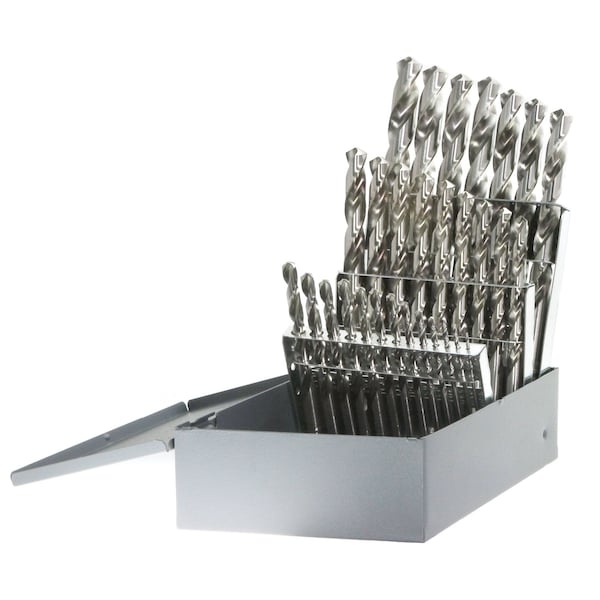 29PC BRIGHT DRILL BIT SET 1/16 - 1/2 BY 64THS